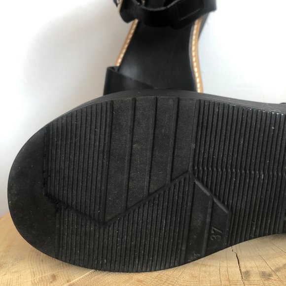 Jonak Paris Black Platform Sandals - Picture 5 of 6